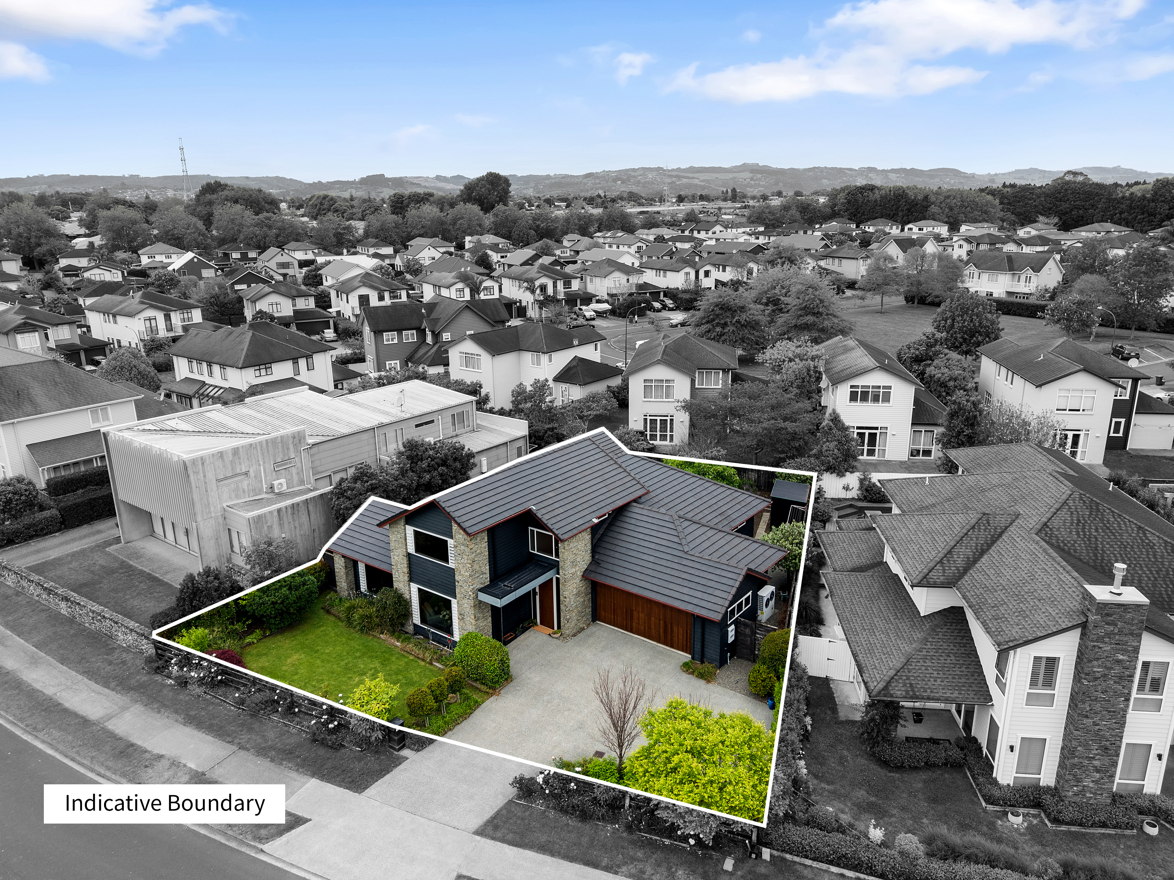 Drone aerial property media by PK Visuals
