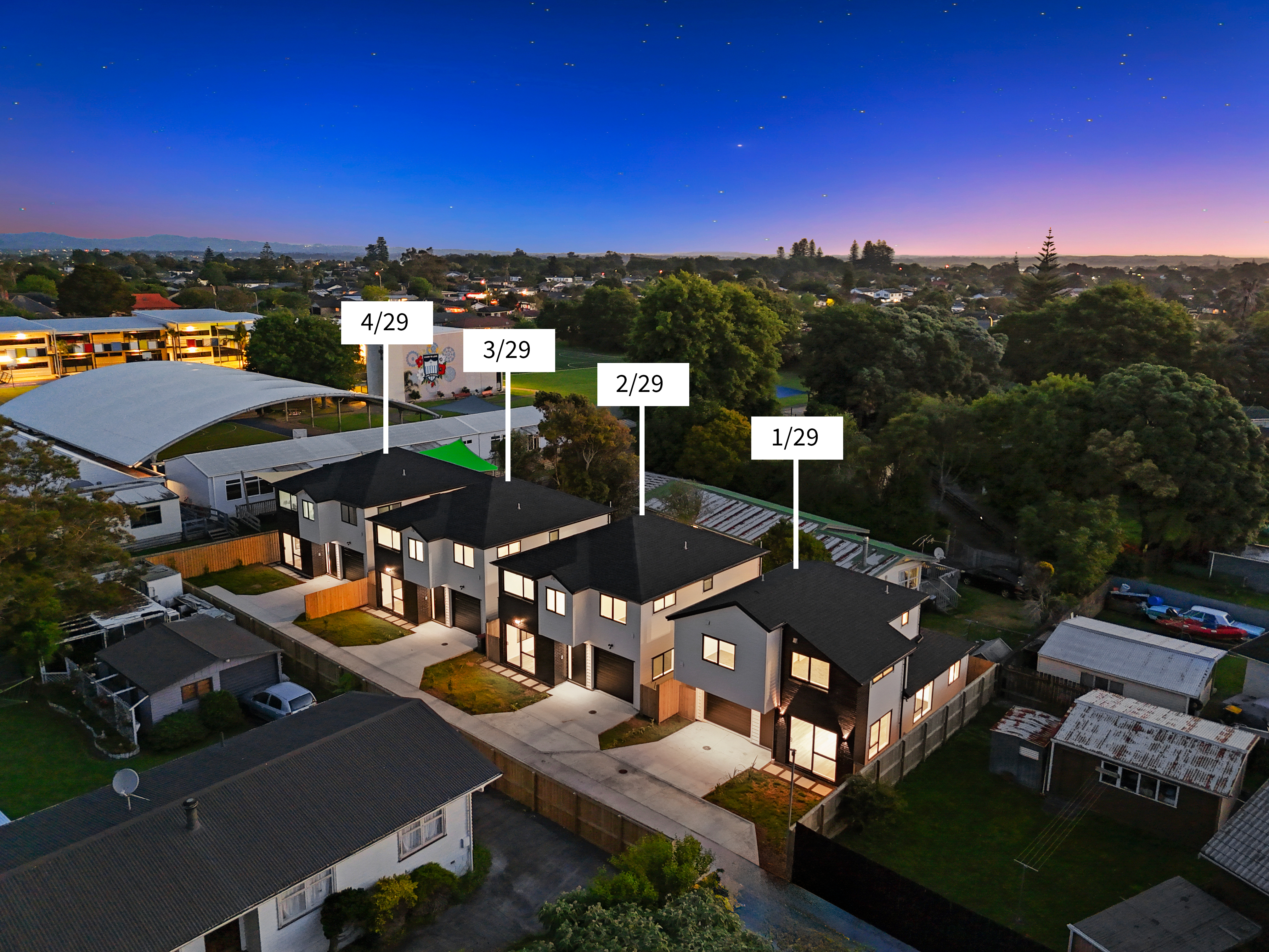 Twilight real estate photography by PK Visuals